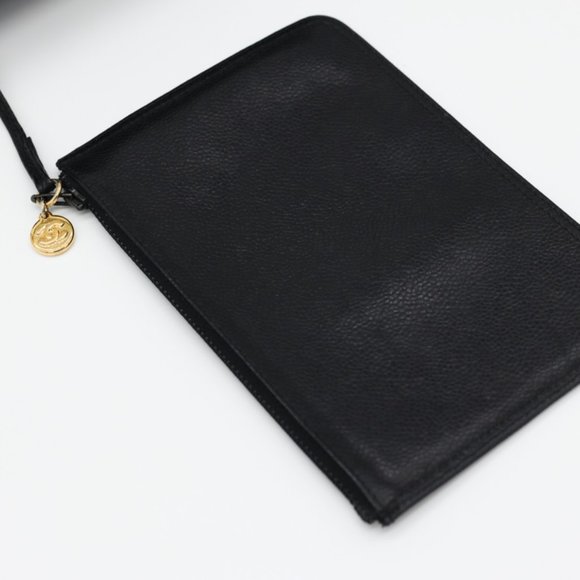 Chanel Triple Stitched CC Caviar Medium Flap Backpack - Picture 2 of 12